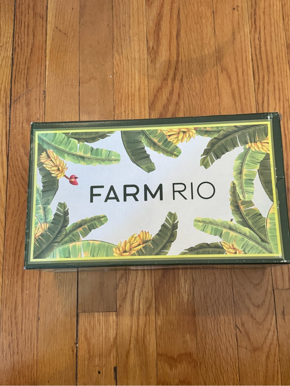 Farm Rio Orange Cambui Canoe Flip Flop - Women’s Size 8/9 - New In Box - Picture 2 of 8